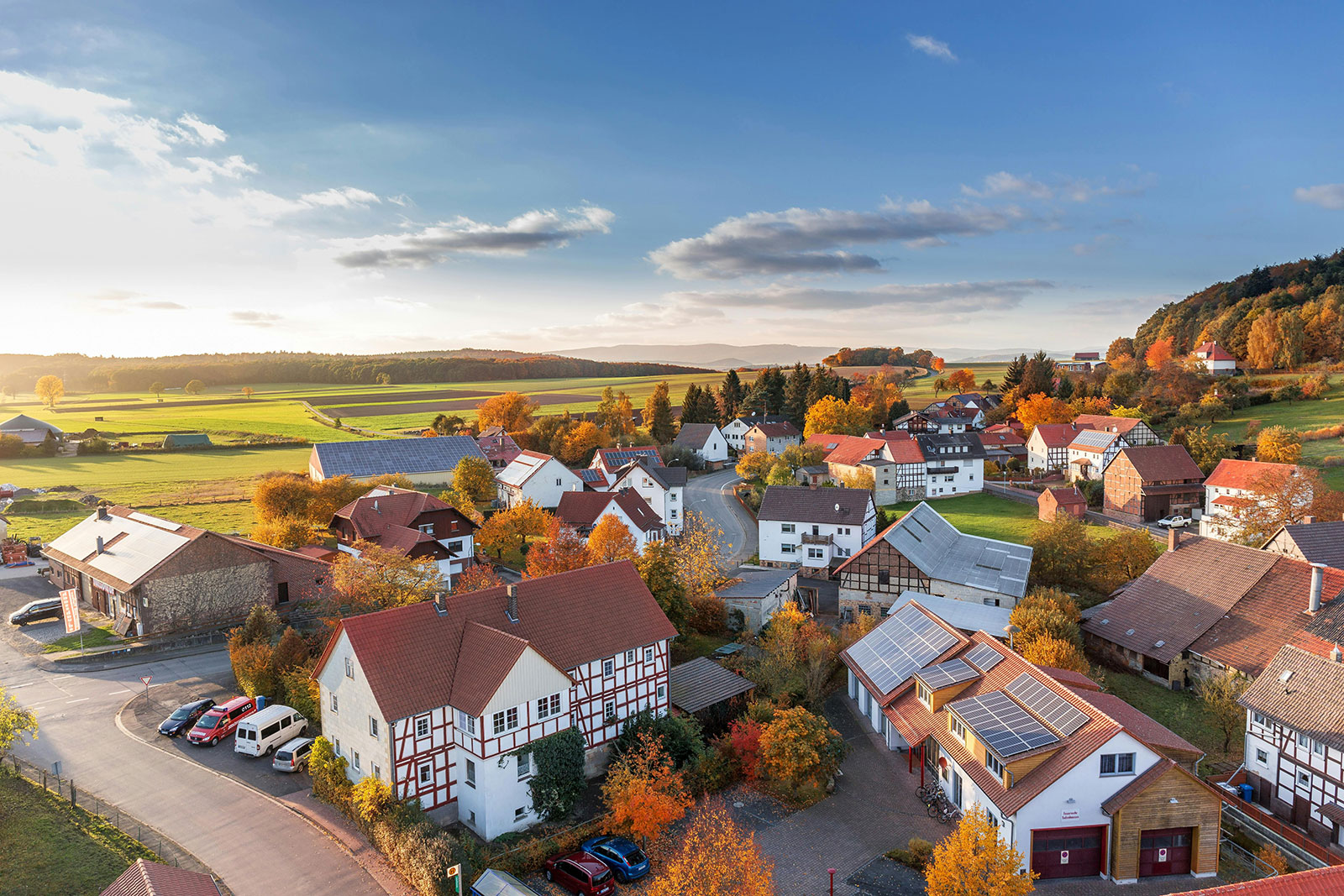 Remote community microgrid powered by wind energy